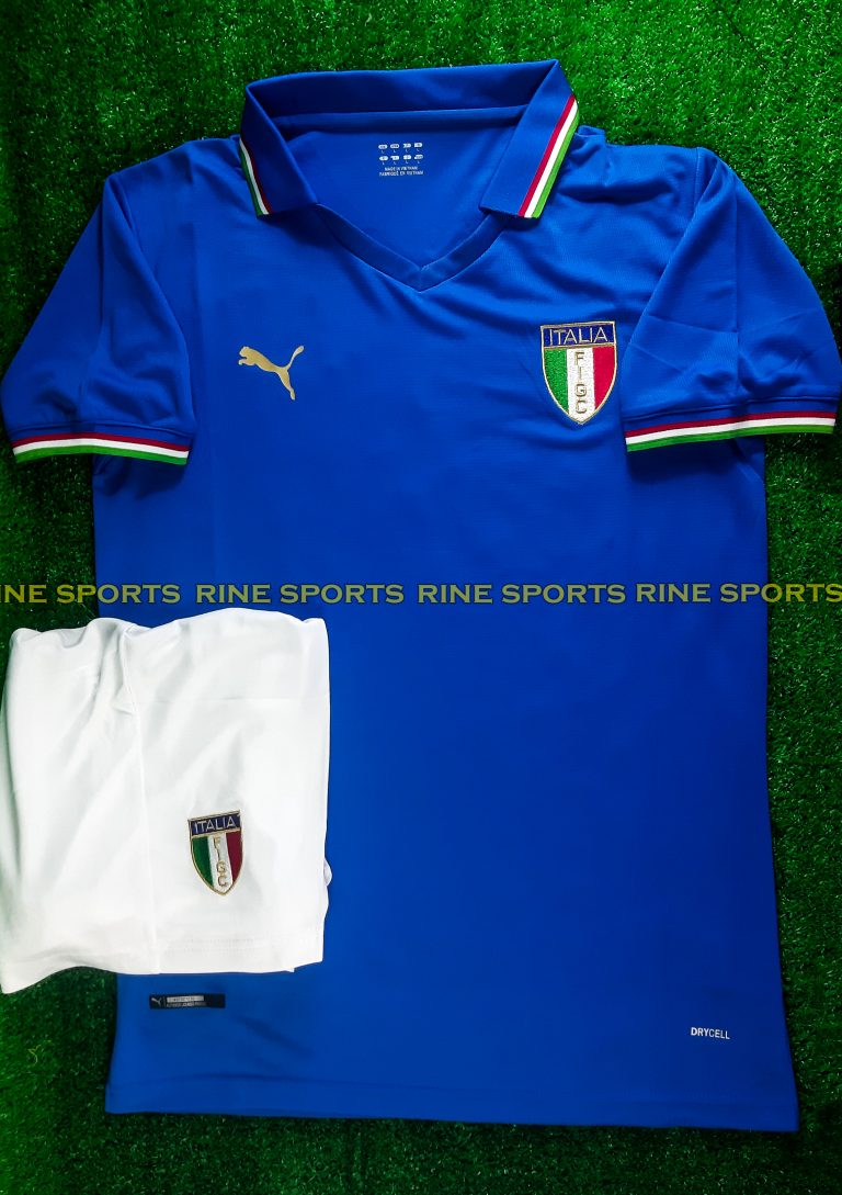 Bộ áo bóng đá Italia - Ý xanh Super ( F1 ) hàng thailand kỉ niệm Giống thi đấu 99%