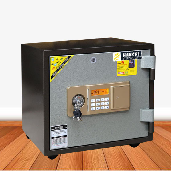 [CHINH HANG] két sắt chống cháy Hanchi KCC55(khóa điện tử)-40KG