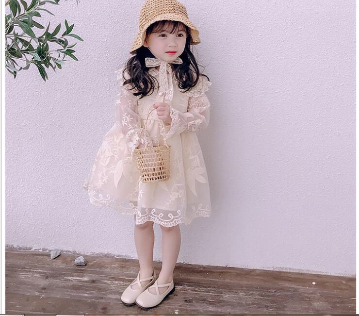 VÁY ĐẦM CÔNG CHÚA REN PHỒNG HỌA TIẾT CHO BÉ GÁI CỰC XINH 10-28KG