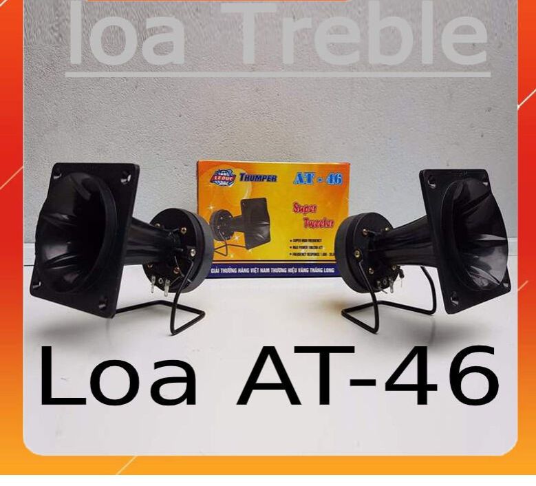 Bộ 2 loa tăng trép at46 - công suất 150w - loa trép rời