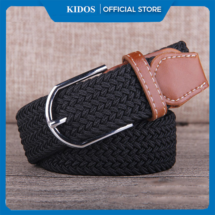 Thắt lưng vải nam co giãn thông minh U994, dây vải dù mặt khóa truyền thống xỏ lỗ thích hợp với du lịch và thường ngày