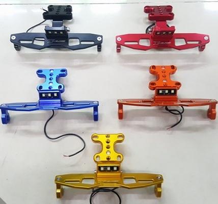 Pát biển số gập CNC cho Moto PKL , PKN  : R15V3 , Z800 , Z900 , Z1000 .v.v...