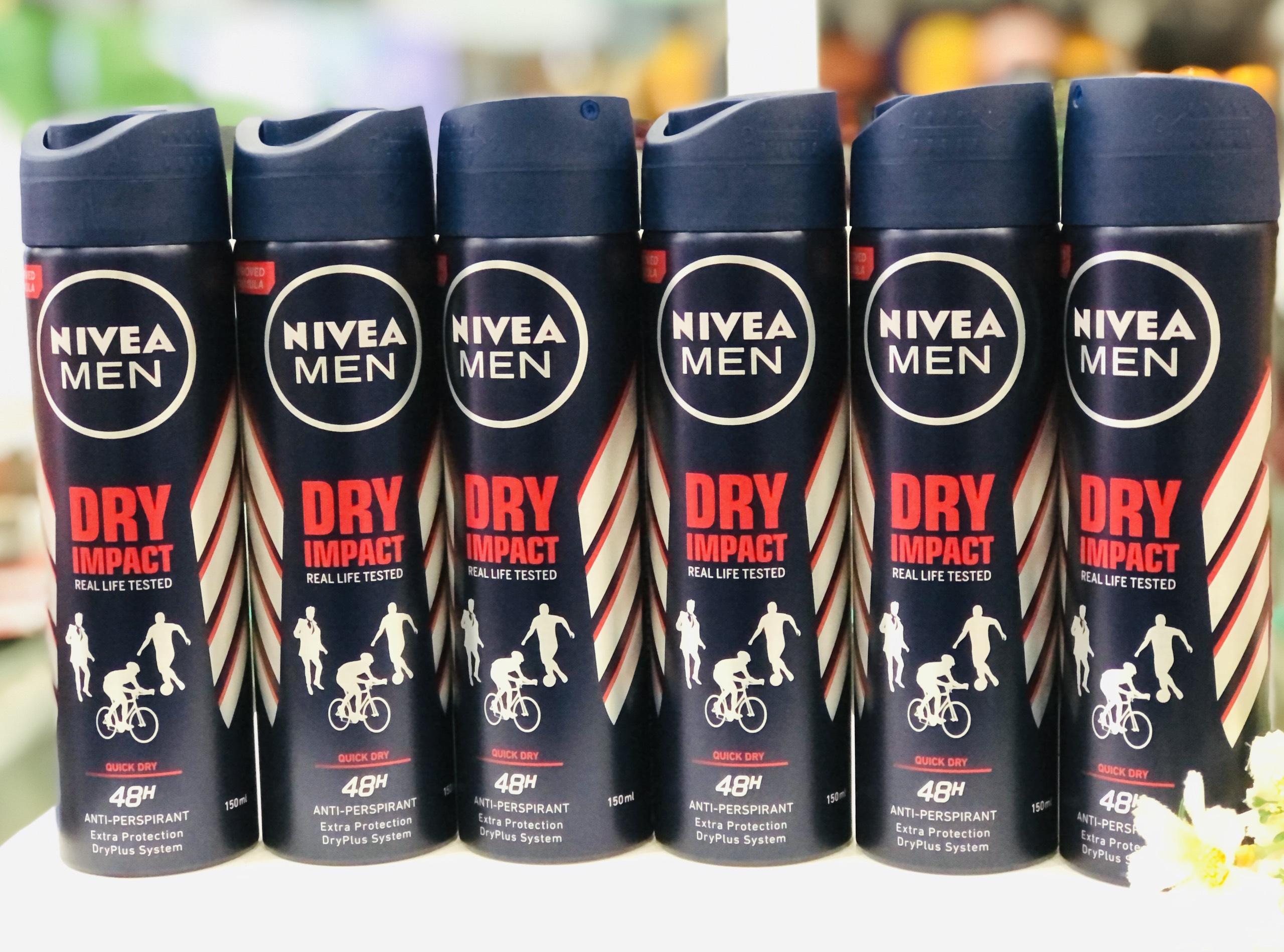 Xịt ngăn mùi nivea men 150ml: silver protect - black & white - dry comfort