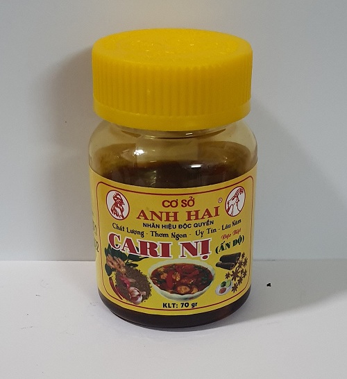 Sốt cà ri nị đặc biệt anh hai hủ 70g block 5 hủ
