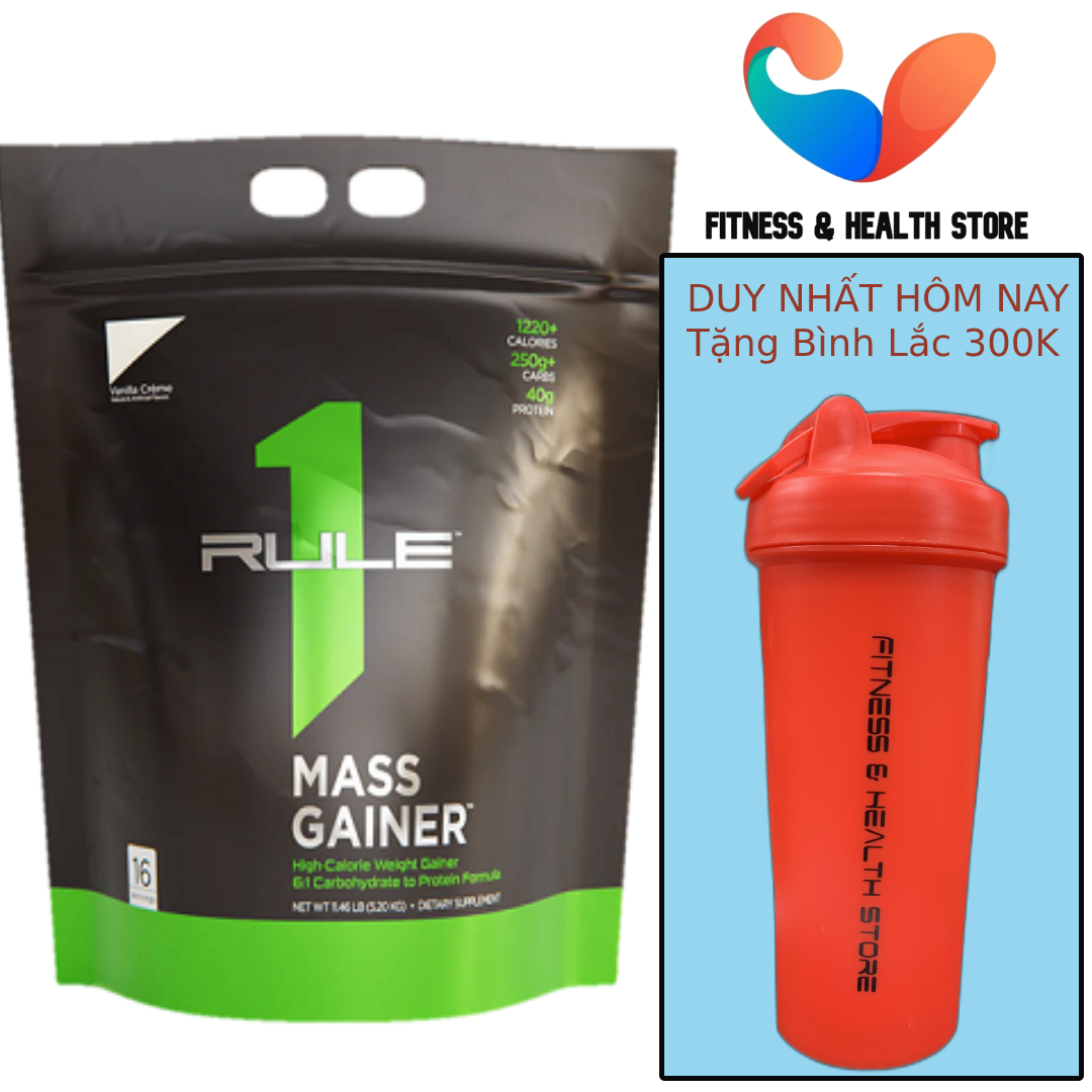 Thực phẩm bổ sung giúp tăng cân rule 1 mass gainer 12lb