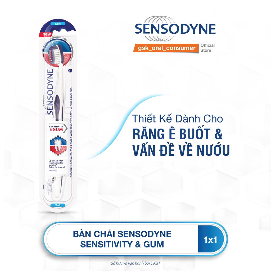 Bàn chải đánh răng Sensodyne Sensitivity & Gum, Doctor.online24h
