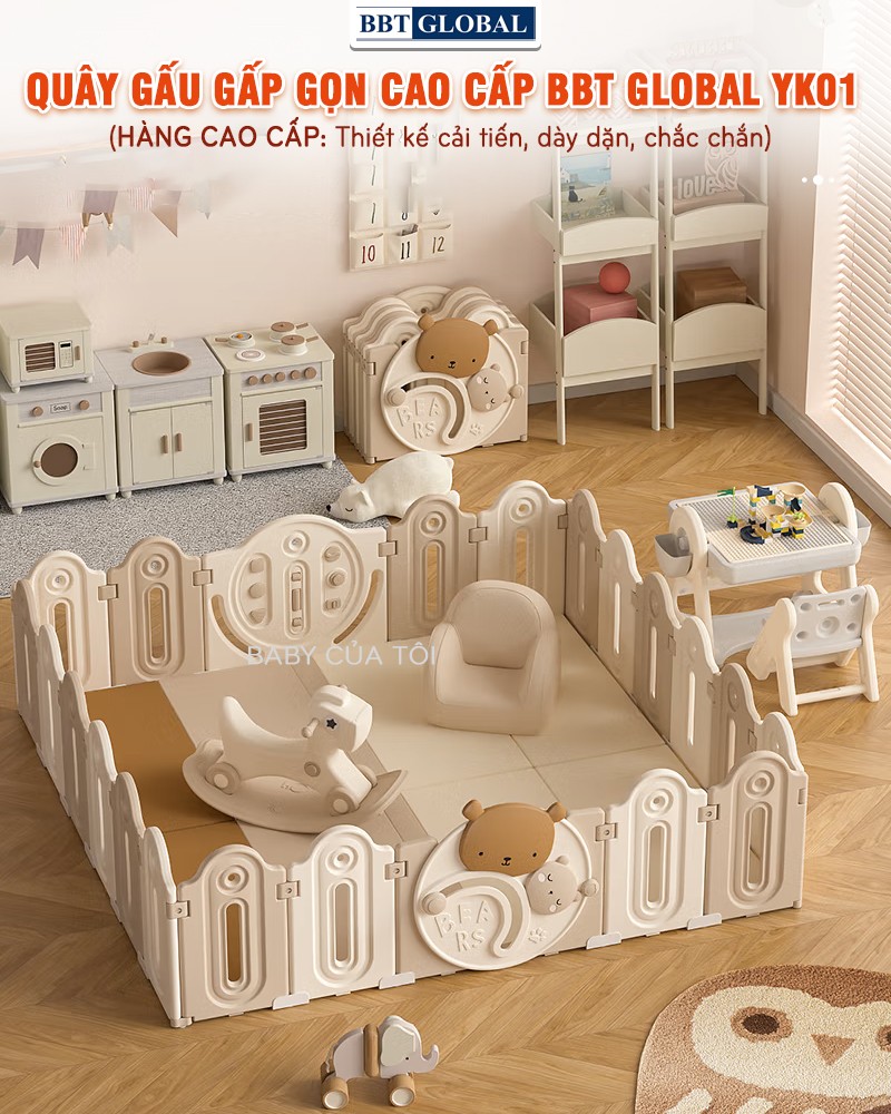 Quây bóng gấp gọn cao cấp gấp gọn bbt global yk01