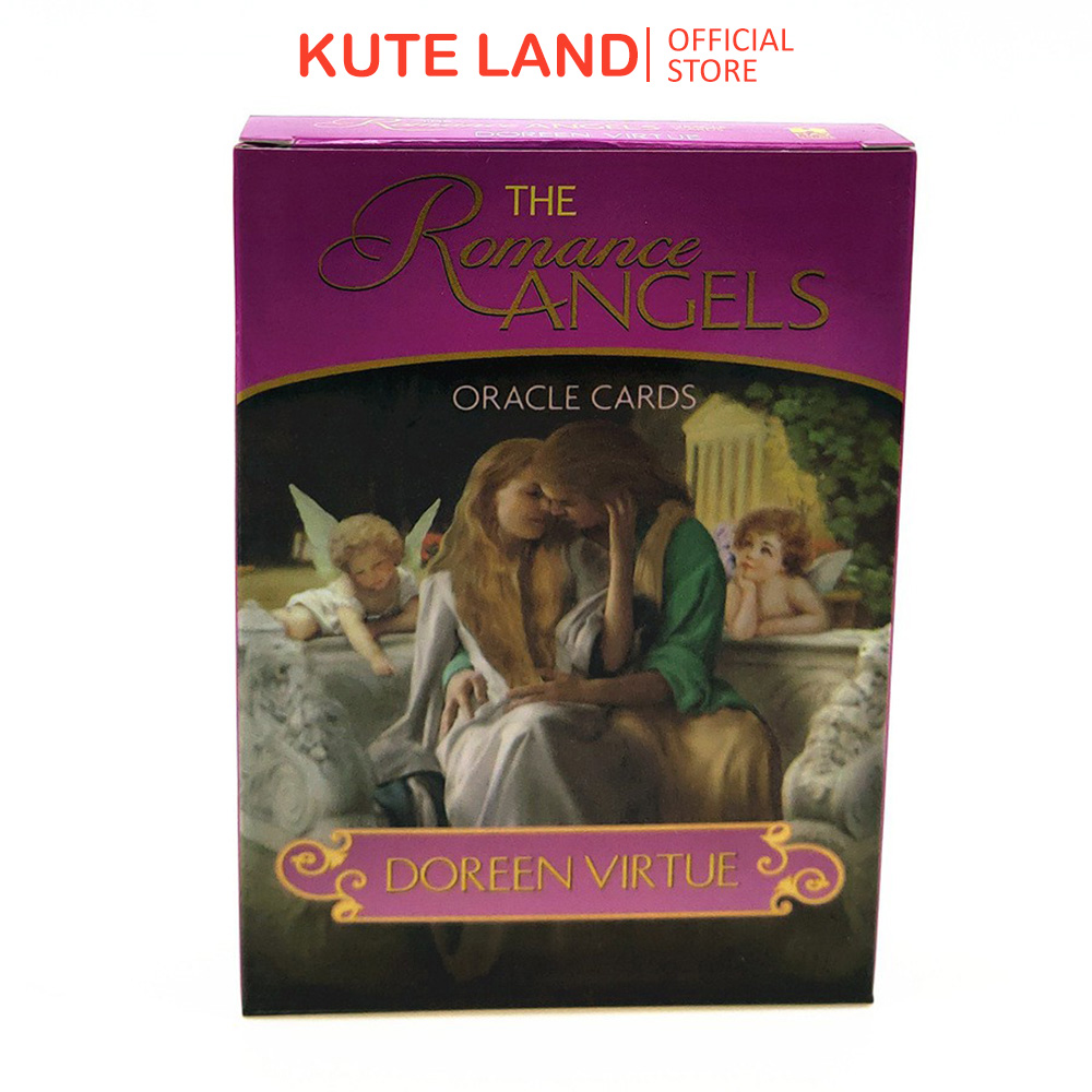 Bộ Bài Oracle Romance Angels 44 Lá Bài Cán Bóng Đẹp Tặng Link Hướng Dẫn Tiếng Việt Và Đá Thanh Tẩy