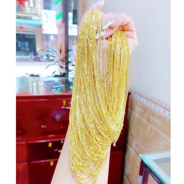 Dây chuyền nữ họng đơn chuẩn bạc ta