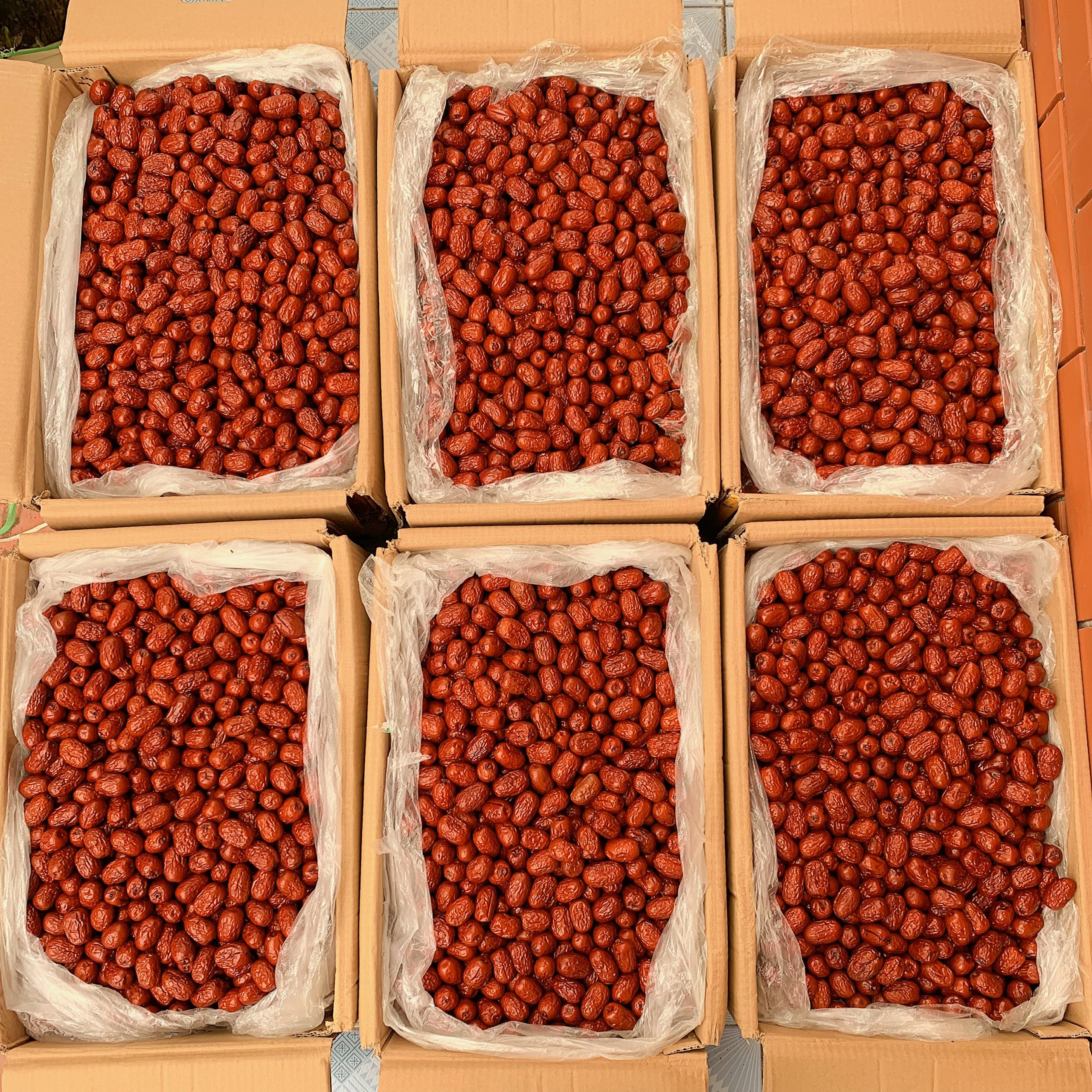 Freeship 1kg táo đỏ tân cương nguyên quả sấy khô hàng loại 1