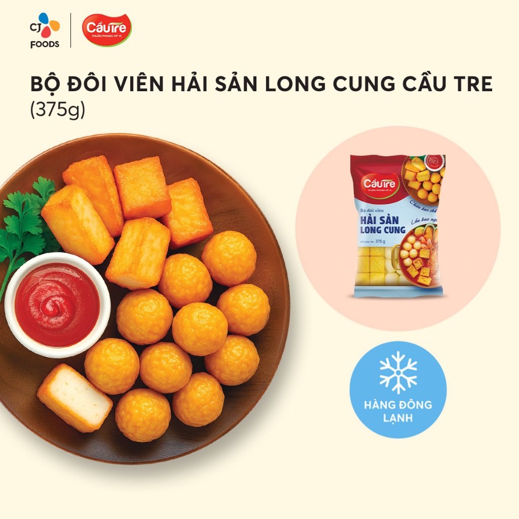 [Hỏa tốc] BỘ ĐÔI VIÊN HẢI SẢN LONG CUNG 375G