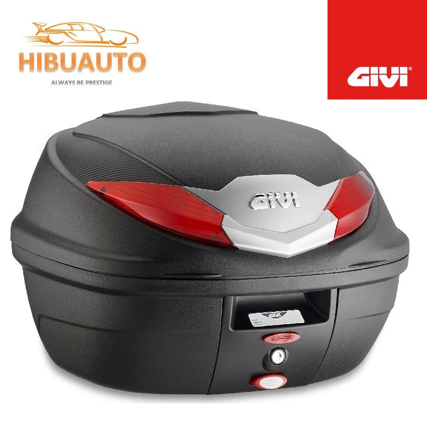 Thùng đựng đồ xe máy Givi B360N 36L Monolock System Technology Tặng đế đệm