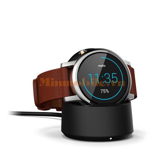 Dock sạc không dây đồng hồ thông minh Moto 360