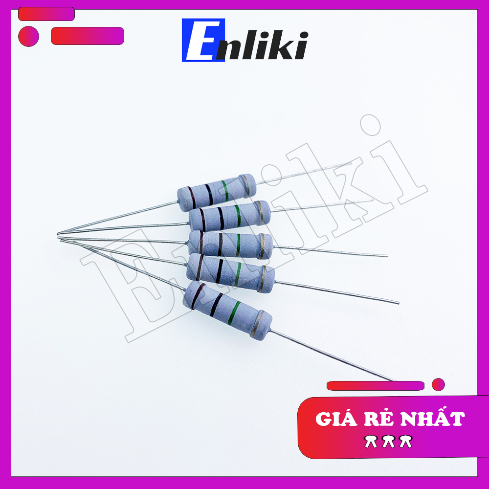 2 Chiếc Điện Trở 470 Ohm 470R Công Suất 2W 5%