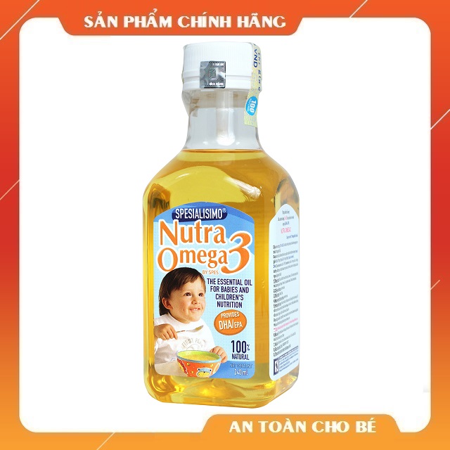 Dầu cá hồi nutra omega 3 240ml