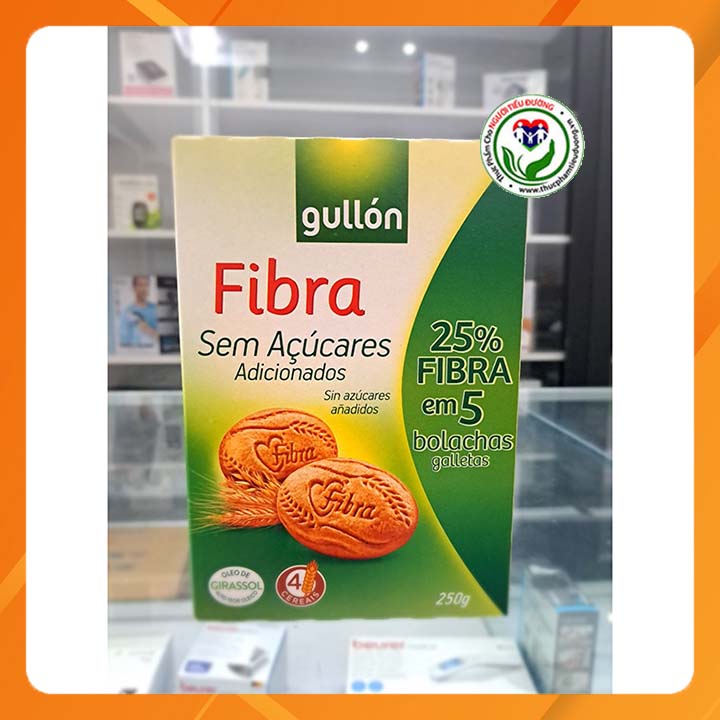[HCM]Bánh Gullon ăn kiêng nhiều chất xơ không đường 250g