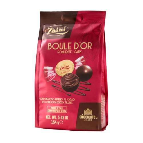Socola Nhân Cacao Đắng, Boule D or, Dark, with Smooth Cocoa Filling