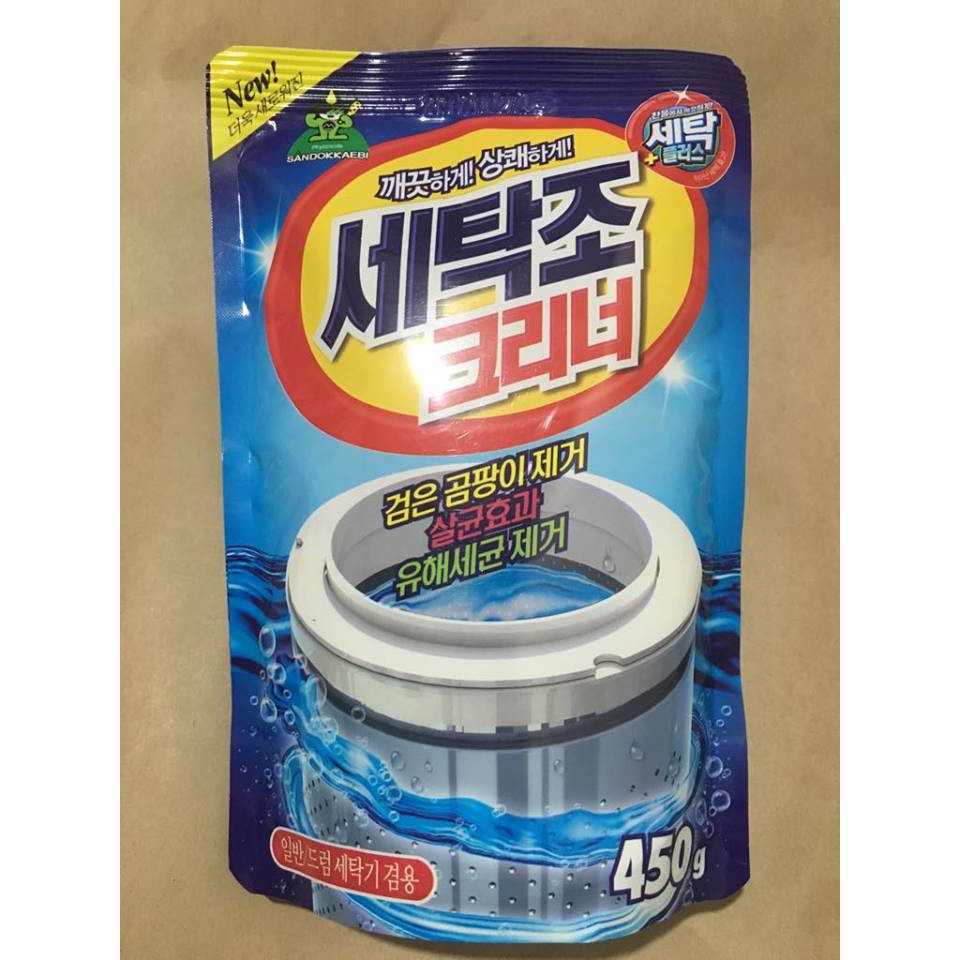 Tẩy lồng máy giặt hàn quốc 450 gr