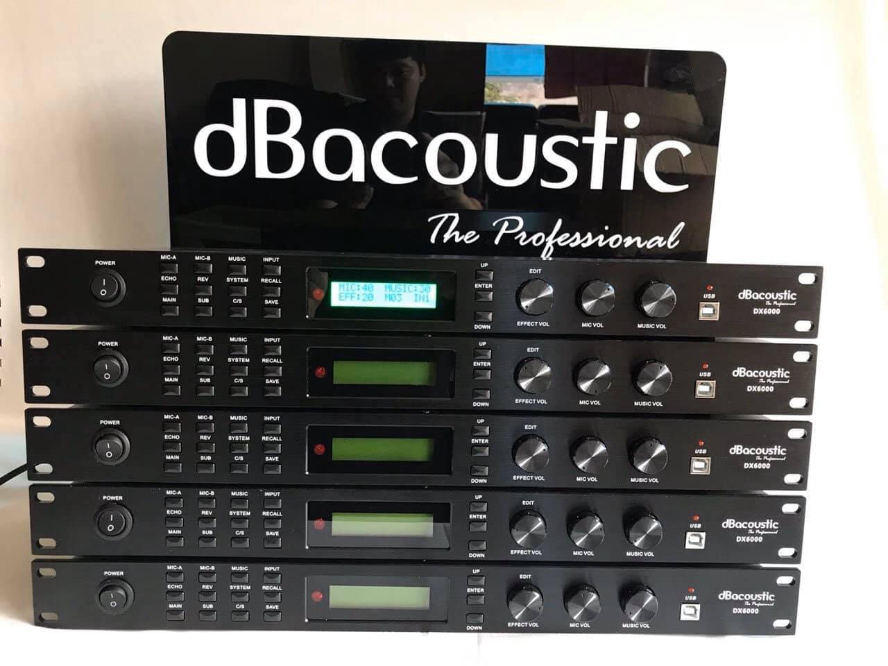 Vang số DBacoustic DX 6000 – Âm thanh chuyên nghiệp