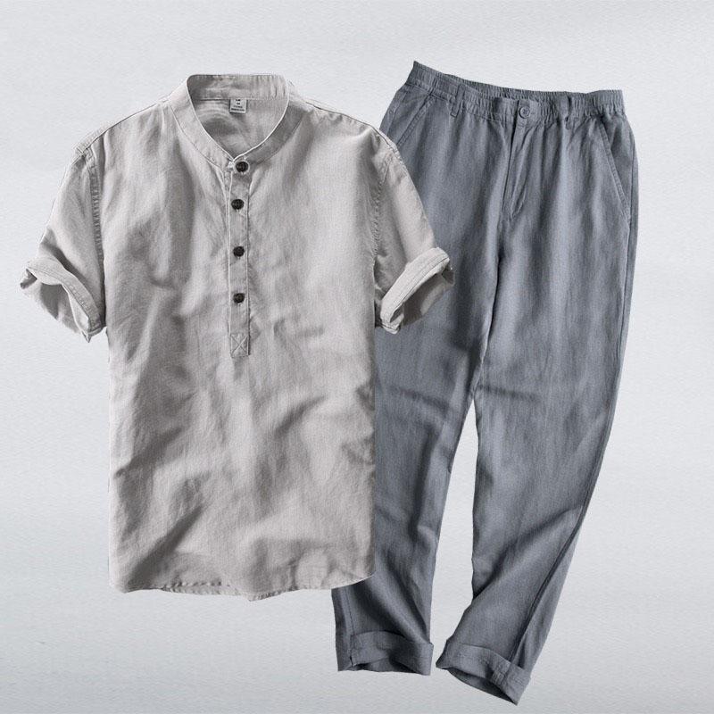 Bộ Quần Áo Đũi Cao Cấp -  Chất Đũi Cao Cấp Nhập khẩu