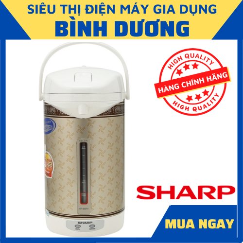 Bình thủy điện Sharp KP-30STV RB 2.9 lít TRƯNG BÀY 97-99% Ruột bình được tráng men chống dính an toàn cho sức khỏe và dễ vệ sinh Đặc biệt khi nước nguội dưới 80 độ C bình sẽ tự đun sôi lại nước,