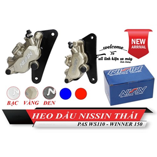 Heo Dầu Nissin Thái Lan Pas Waves 110 Winner 150