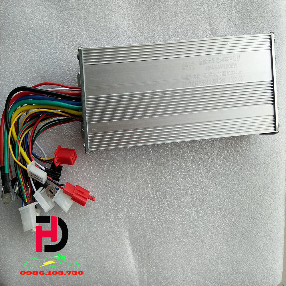 Ic điều tốc đa năng xe điện 48v-64v 1500w chuyên leo dốc tải nặng 18 mosfet bh 3t