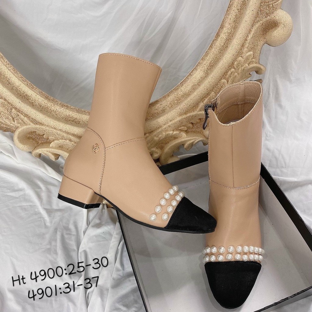 Boot da sang chảnh xịn xò cho bé gái