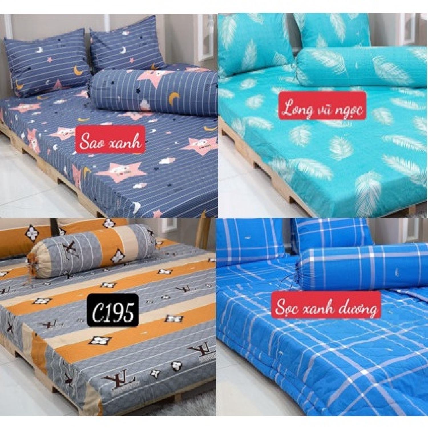 Drap Cotton Thắng lợi 100% chính hãng, ga trải giường THẮNG LỢI, Chăn mền Thắng Lợi giặt được bằng tay và máy