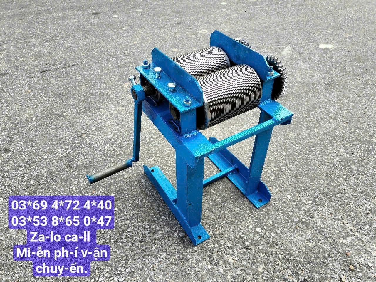 Máy thái bì heo quay tay hàng Việt Nam chất lượng cao