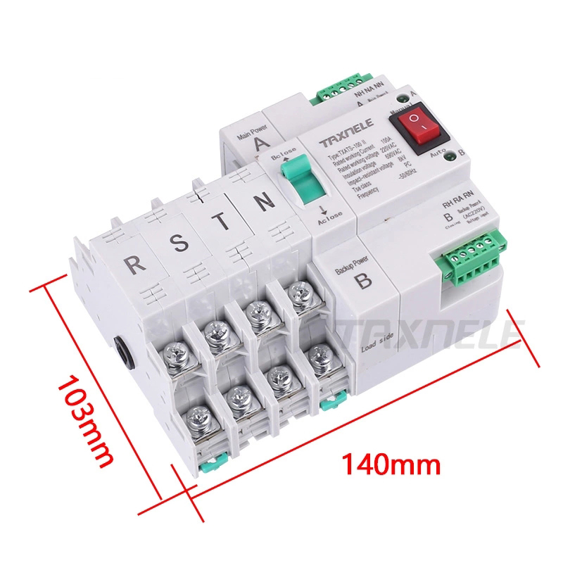 Bộ chuyển nguồn điện ats 4p 100a dk-125/4p