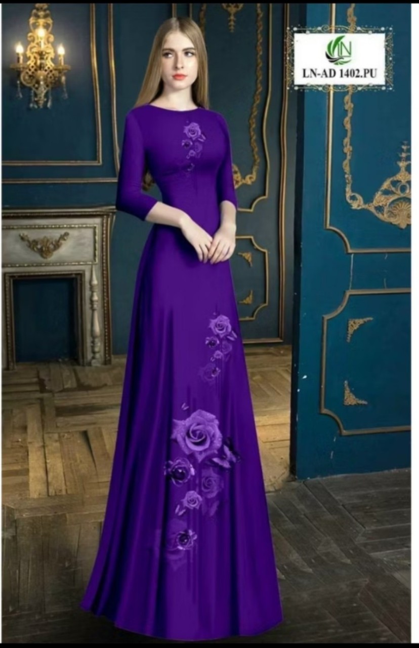 ÁO DÀI TÍM HUẾ