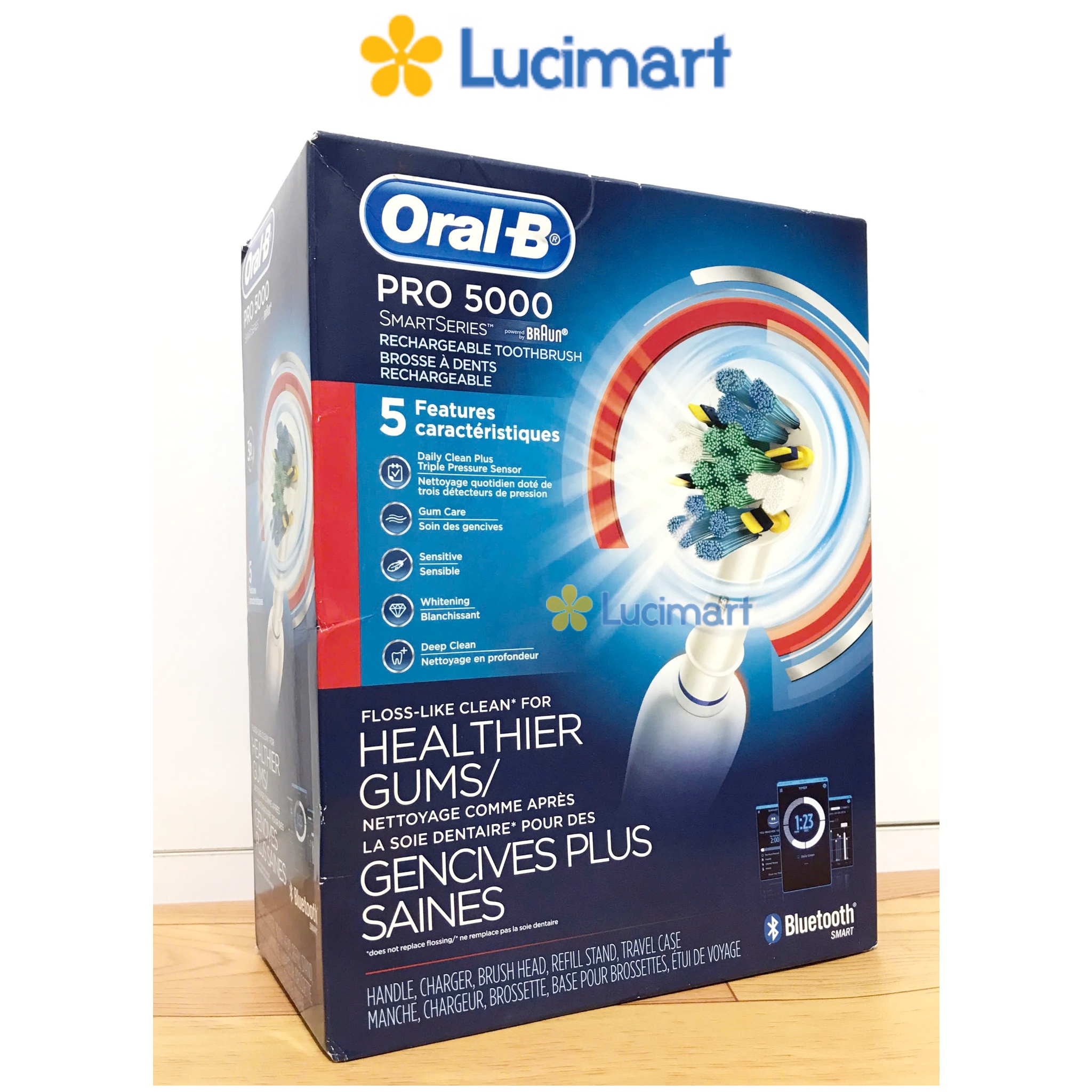 Bàn chải điện oral-b smart 5000, 5500