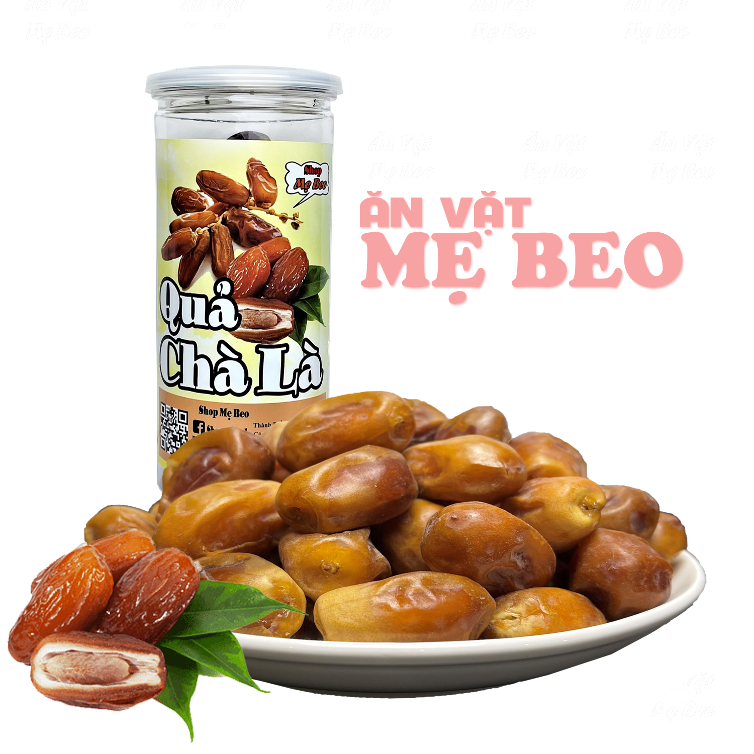 Quả chà là sấy dẻo shop mẹ beo