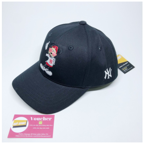 Nón MLB chuột Mickey siêu dễ thương, Nón thời trang, Nón thể thao, Nón VNXK Cao cấp
