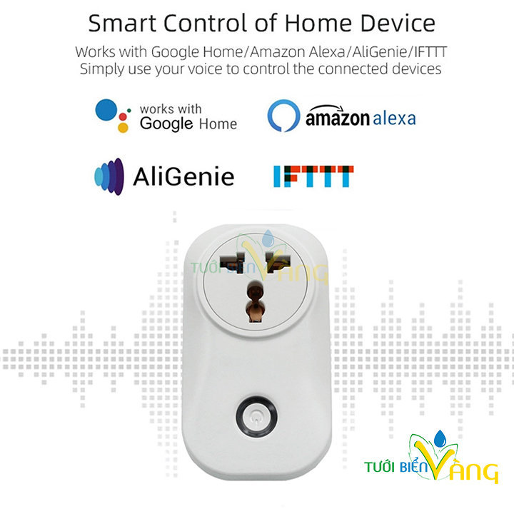 Ổ cắm hẹn giờ qua điện thoại kết nối bằng wifi