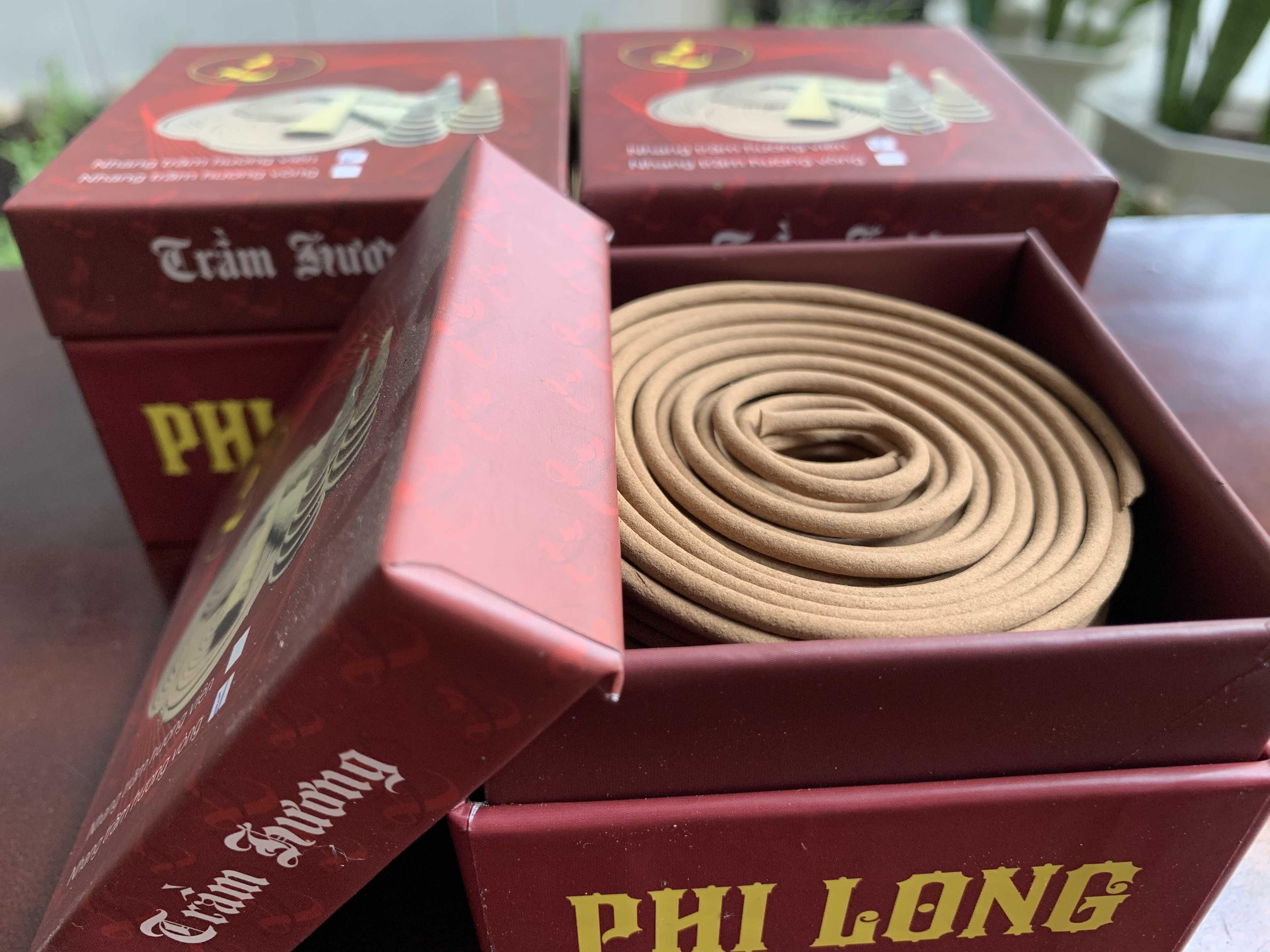 Nhang trầm hương vòng Phi Long