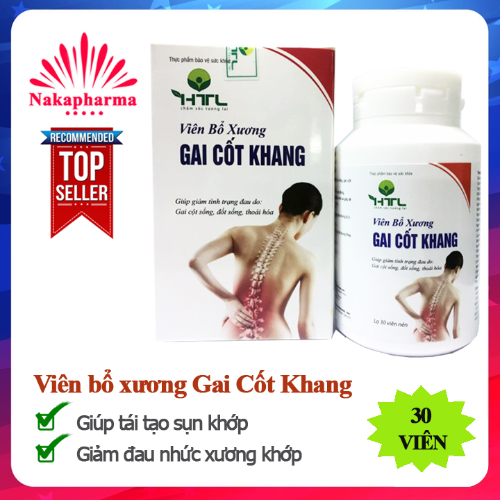 Gai Cốt Khang - Hiệu quả cho người đau nhức xương khớp, gai cột sống, đau thần kinh tọa
