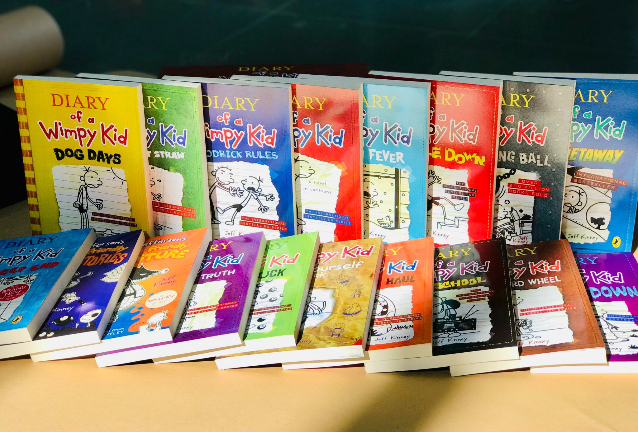 Diary of a wimpy kid - 23 books + audio| bản nhập