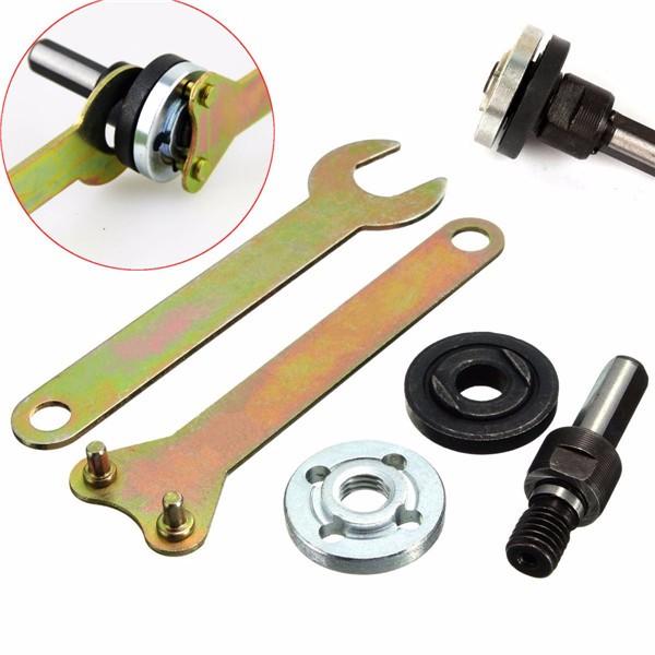 Bộ phụ kiện chuyển máy khoan thành máy cắt trục 6mm