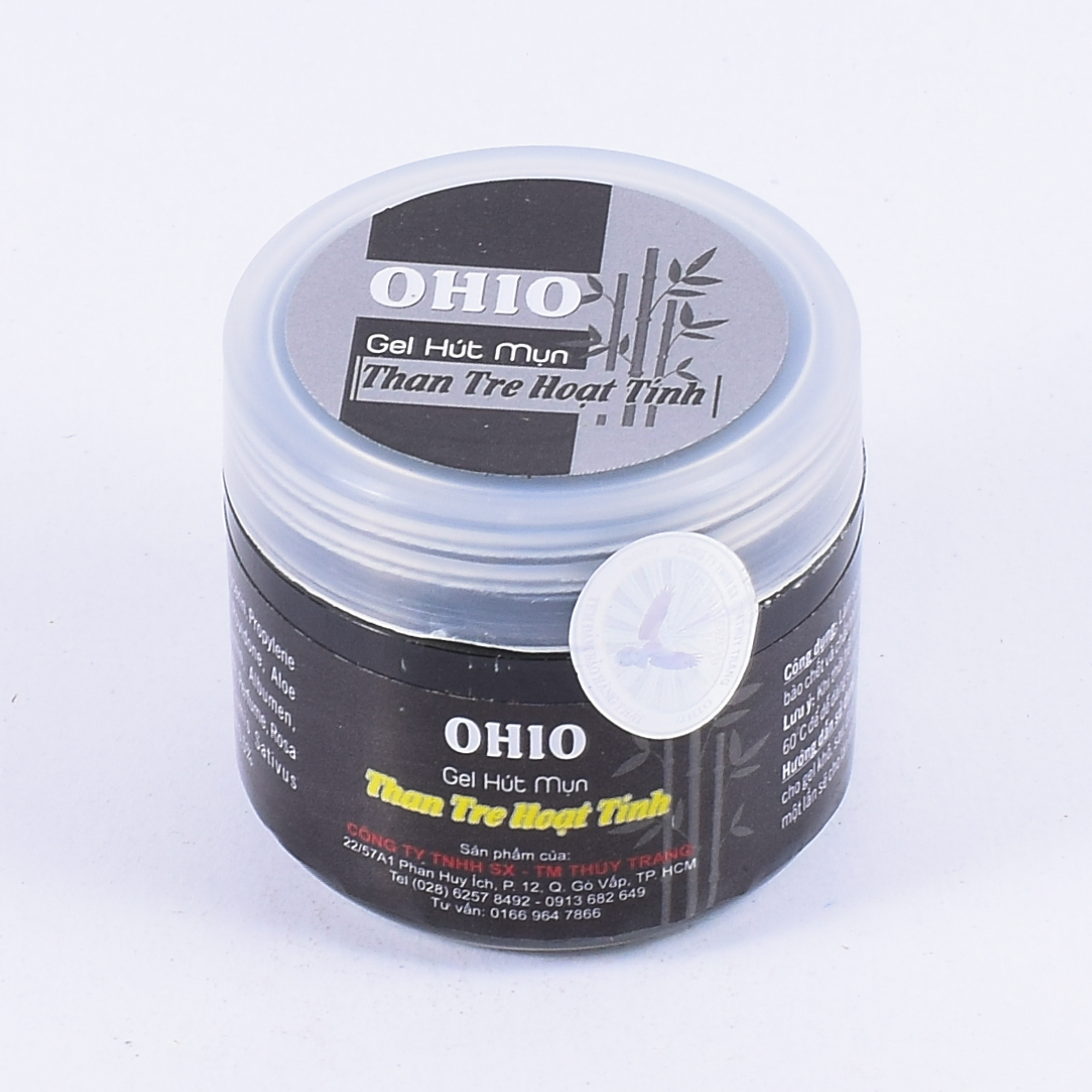 Gel Hút Mụn Ohio - Gel Than Tre Hoạt Tính - Hút Tận Gốc Các Loại Mụn