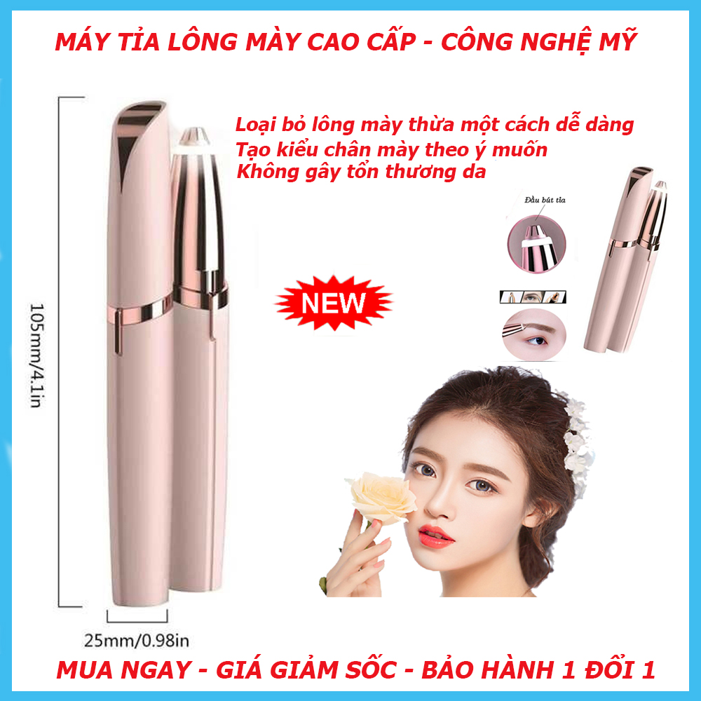Bút tỉa lông mày cao cấp, Bút tỉa lông mày đẹp, Máy tỉa lông mày chuyên nghiệp. Thiết kế nhỏ gọn, Sang trọng, Dễ sử dụng, An toàn, Cực hiệu quả. Mua ngay , giá giảm sốc.