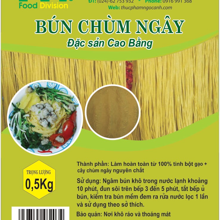Bún chùm ngây gói 500g -VT00007