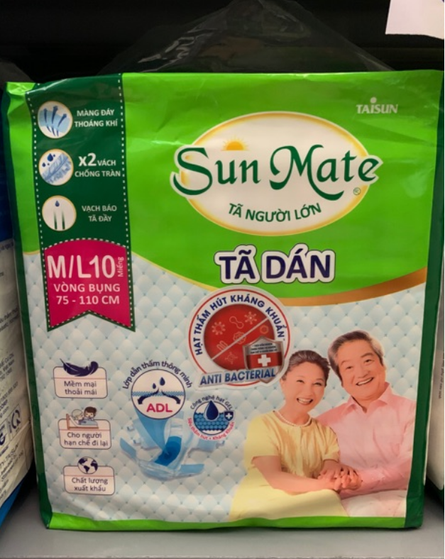 Sunmate M-L10 tả dán người già