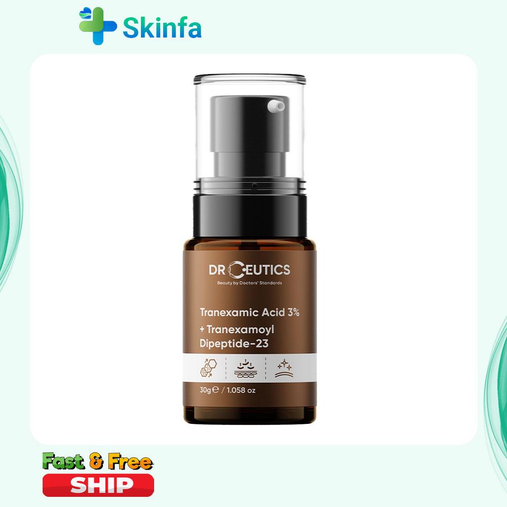 Tinh chất drceutics tranexamic 3% làm mờ nám sáng da giảm đỏ