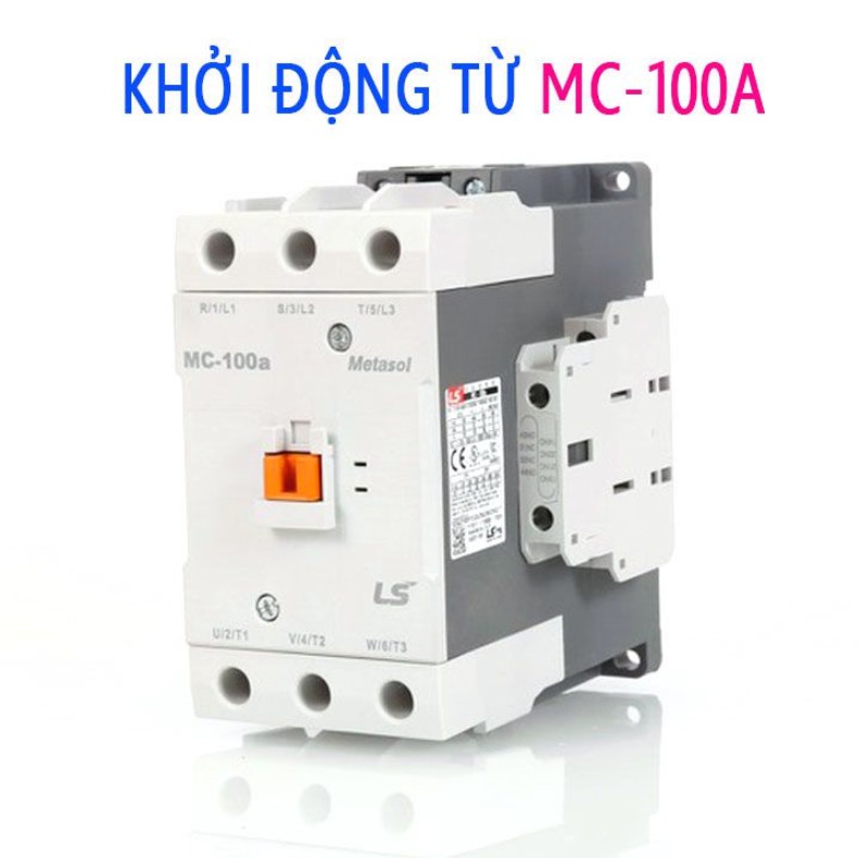 Khởi động từ 3 pha MC100 A/220 v /LS