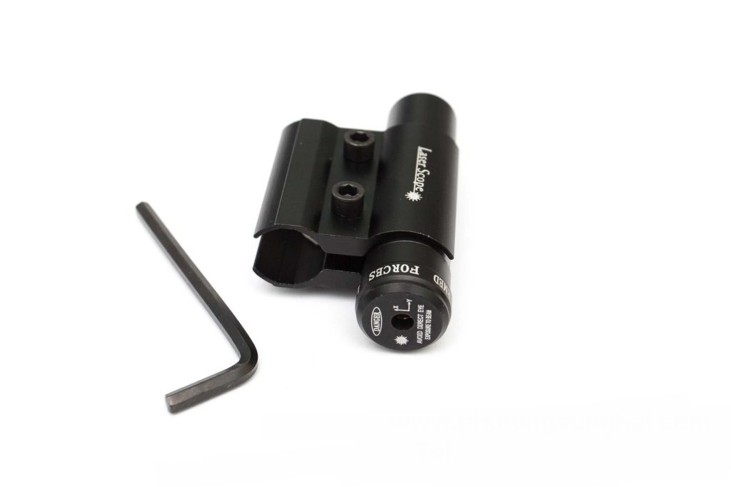 Laser đỏ gắn củi kẹp lòng ( quà tặng kèm pin )