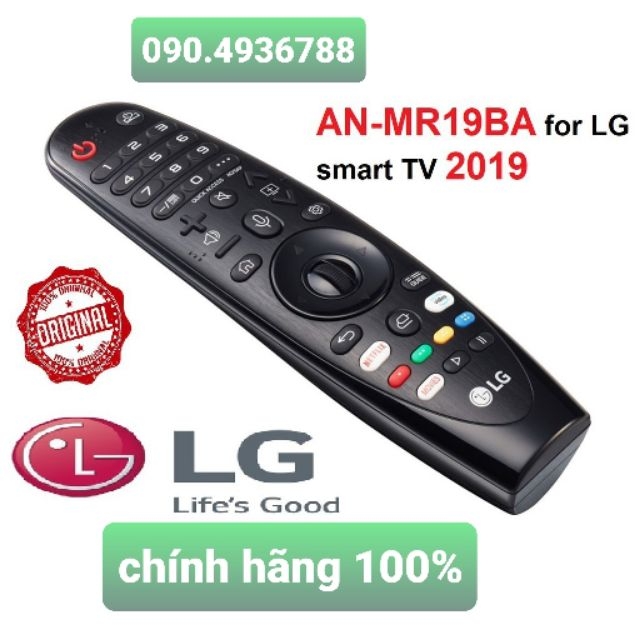 Điều Khiển thông minh LG MR-19BA dùng cho tivi đời  2017,2018,2019. chính hãng mới 100%