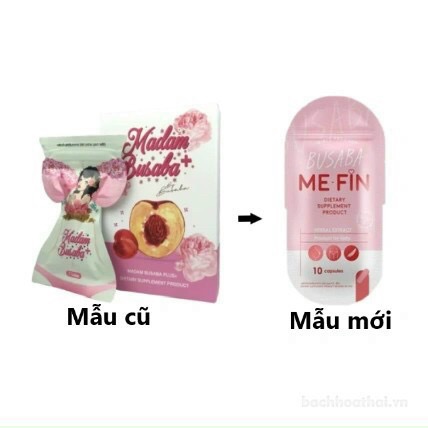 Viên Uống Nở Ngực Madam Busaba Thái Lan Mẫu Mới Chính Hãng - Tăng Kích Thước Vòng 1 (Gói 7 viên)