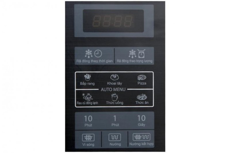 Lò vi sóng điện tử có nướng sharp r-g573vn-b - hàng chính hãng